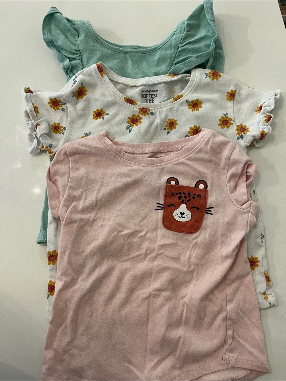 3T Jumping Beans softest tees bundle 3 shirts